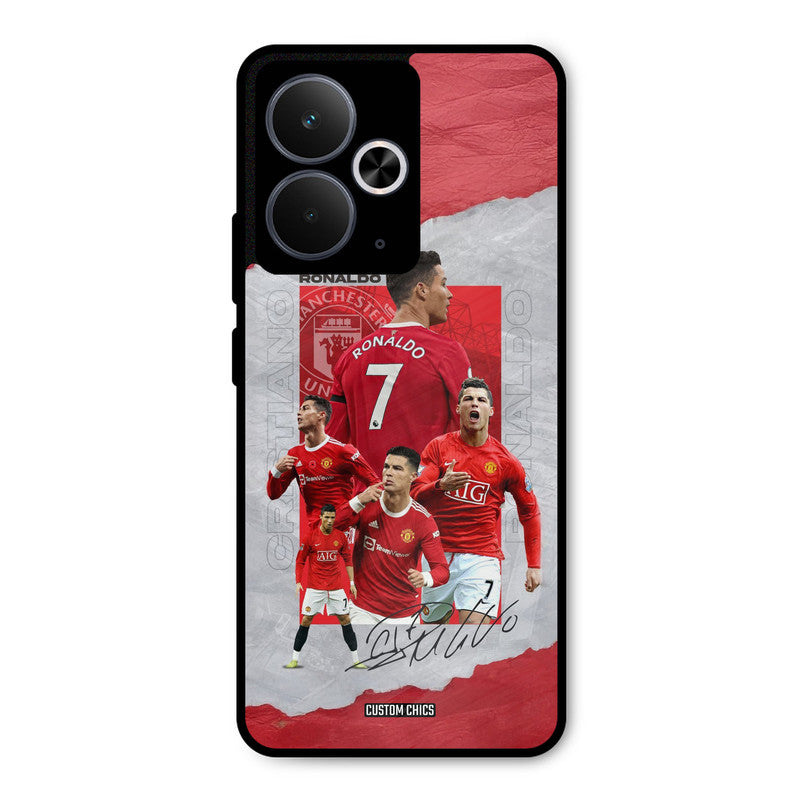 Ronaldo Autograph Realme 14T Mobile Back Cover - Sports PrintShield Case