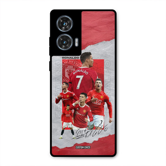 Ronaldo Autograph Moto G96 Mobile Back Cover - Sports PrintShield Case