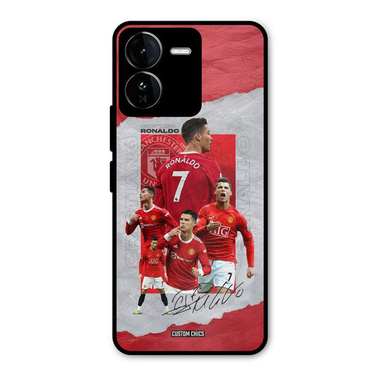 Ronaldo Autograph iQOO Z9 Mobile Back Cover - Sports PrintShield Case