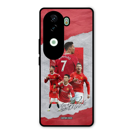 Ronaldo Autograph iQOO Z9s Mobile Back Cover - Sports PrintShield Case