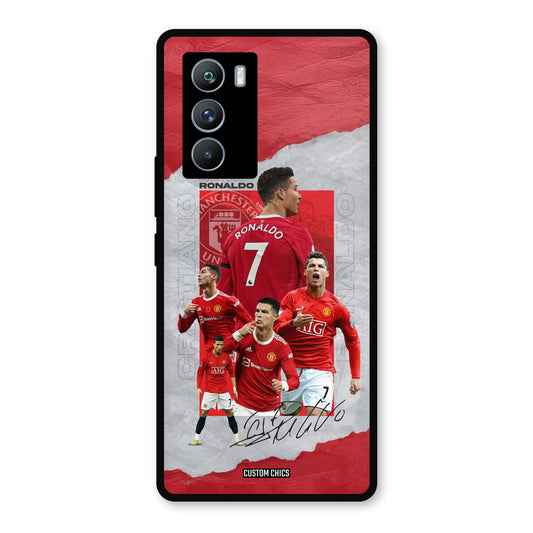 Ronaldo Autograph iQOO 9SE Mobile Back Cover - Sports PrintShield Case