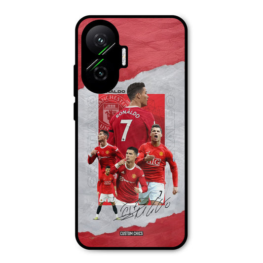 Ronaldo Shuuuuu Poco F7 5G Mobile Back Cover - Sports PrintShield Case