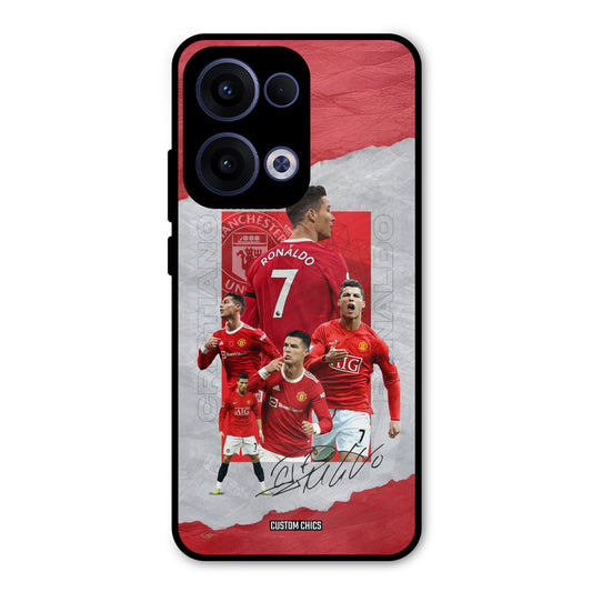 Ronaldo Autograph Oppo Reno 13 5G Mobile Back Cover - Sports PrintShield Case