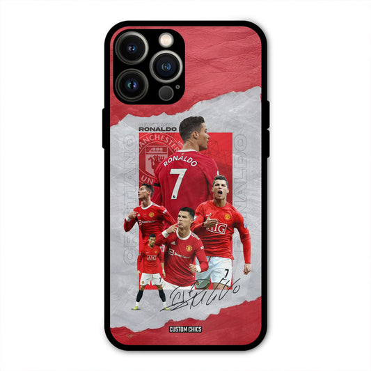 Ronaldo Autograph  iPhone 13 Pro Max Mobile Back Cover - Sports PrintShield Case