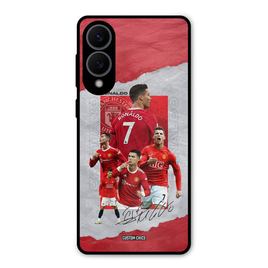 Ronaldo Autograph Samsung Galaxy S25 Edge Mobile Back Cover - Sports PrintShield Case