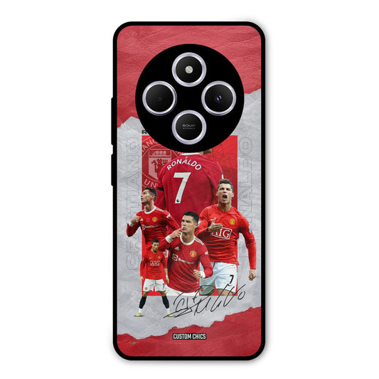 Ronaldo Autograph Poco M7 Mobile Back Cover - Sports PrintShield Case