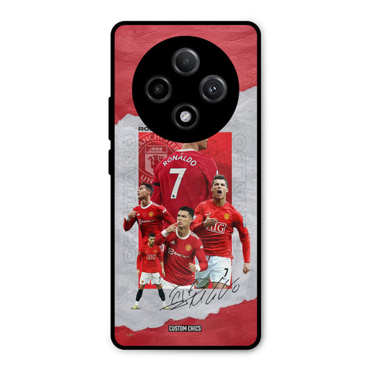 Ronaldo Autograph Oppo F27 Pro Plus 5G Mobile Back Cover - Sports PrintShield Case