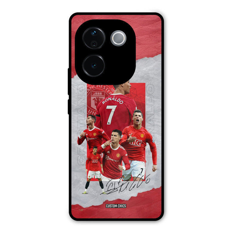 Ronaldo Autograph iQOO Z9s Pro Mobile Back Cover - Sports PrintShield Case