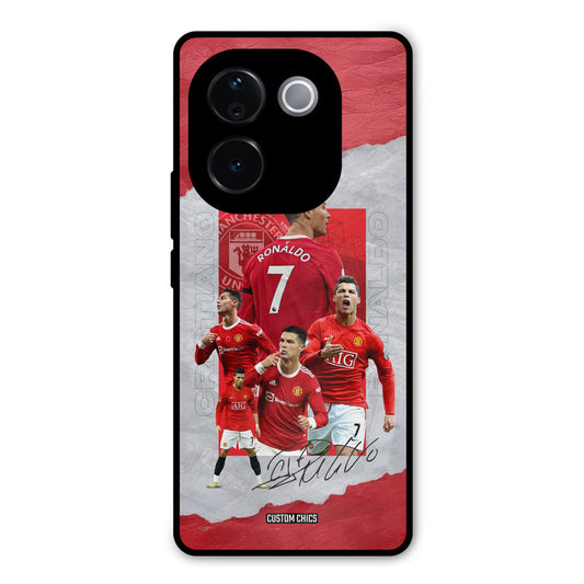 Ronaldo Autograph iQOO Z9s Pro Mobile Back Cover - Sports PrintShield Case