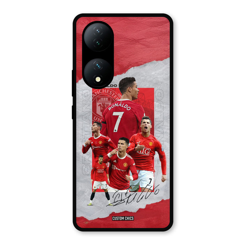 Ronaldo Autograph Vivo Y100 Mobile Back Cover - Sports PrintShield Case