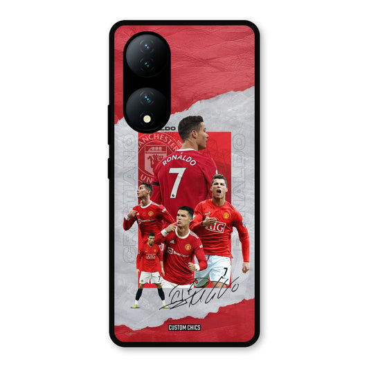 Ronaldo Autograph Vivo Y100 Mobile Back Cover - Sports PrintShield Case