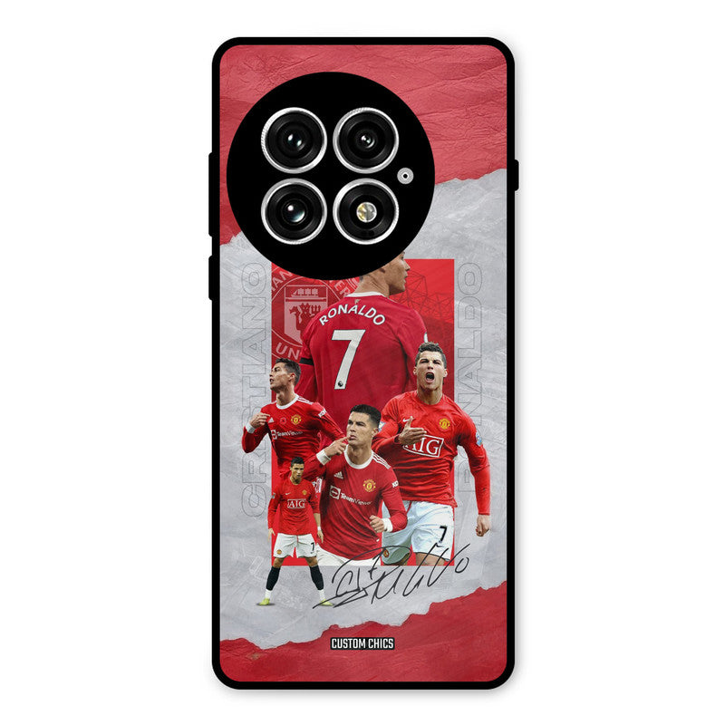 Ronaldo Autograph Oneplus 13 Mobile Back Cover - Sports PrintShield Case
