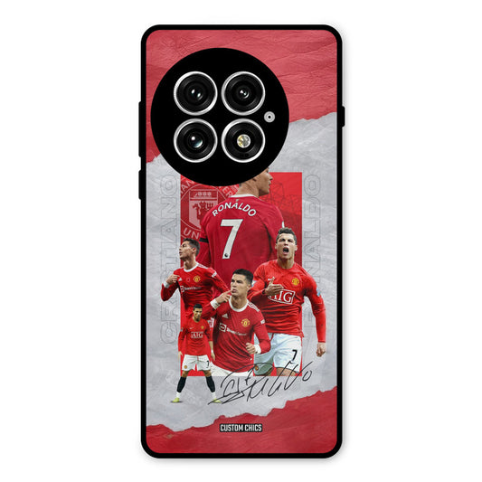 Ronaldo Autograph Oneplus 13 Mobile Back Cover - Sports PrintShield Case