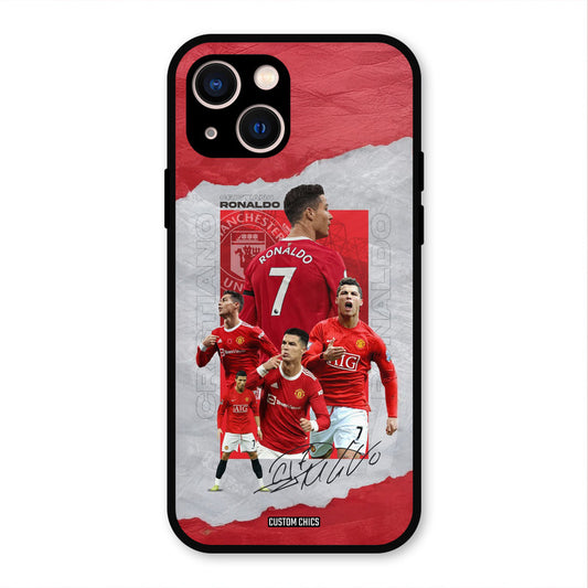 Ronaldo Autograph  iPhone 13 Mobile Back Cover - Sports PrintShield Case