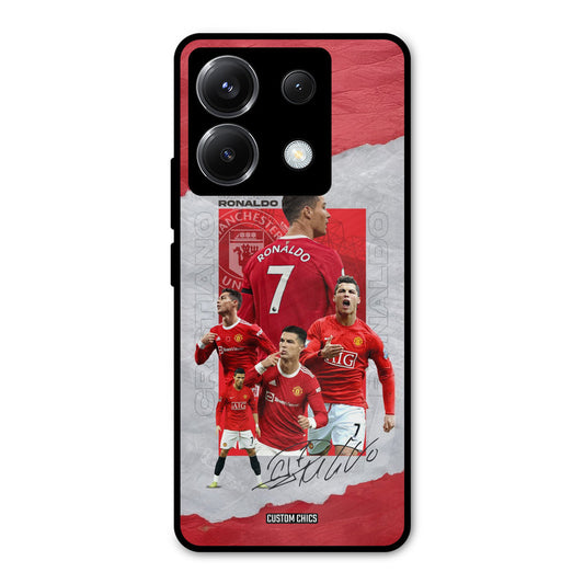 Ronaldo Autograph Poco X6 Mobile Back Cover - Sports PrintShield Case