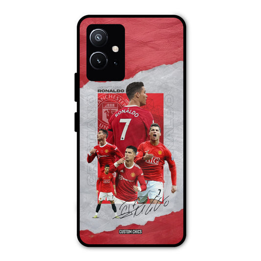 Ronaldo Autograph Vivo Y75 5G Mobile Back Cover - Sports PrintShield Case