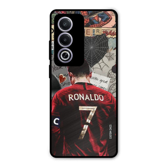 Ronaldo Comic Oppo K12x Mobile Back Cover - Sports PrintShield Case
