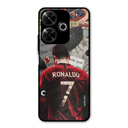 Ronaldo Comic Redmi 13 5G Mobile Back Cover - Sports PrintShield Case