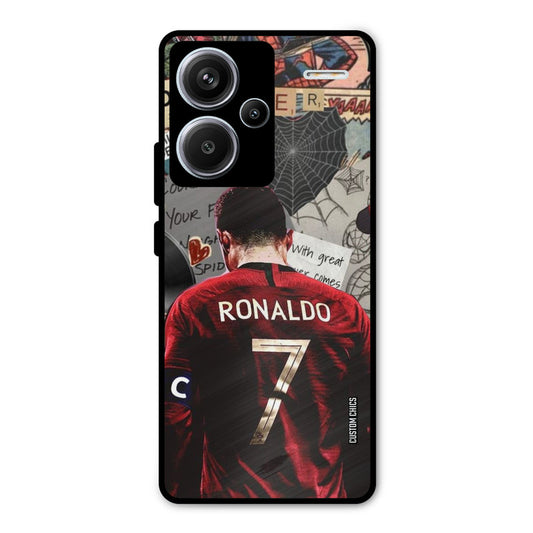 Ronaldo Comic Redmi Note 13 Pro Plus Mobile Back Cover - Sports PrintShield Case