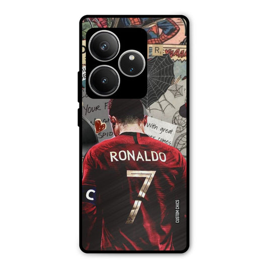 Ronaldo Comic Realme GT 6 Mobile Back Cover - Sports PrintShield Case