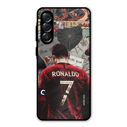 Ronaldo Comic Samsung Galaxy A36 Mobile Back Cover - Sports PrintShield Case
