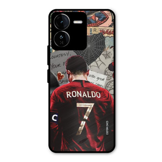 Ronaldo Comic iQOO Z9 Mobile Back Cover - Sports PrintShield Case