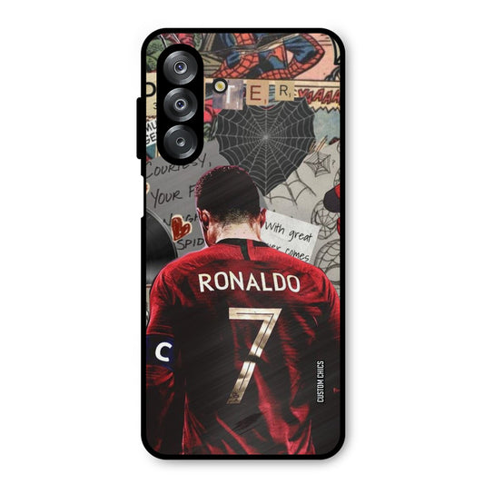 Ronaldo Comic Samsung Galaxy A26 Mobile Back Cover - Sports PrintShield Case