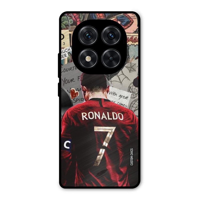 Ronaldo Comic Redmi Note 14 Pro Mobile Back Cover - Sports PrintShield Case
