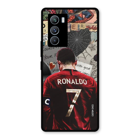 Ronaldo Comic iQOO 9SE Mobile Back Cover - Sports PrintShield Case
