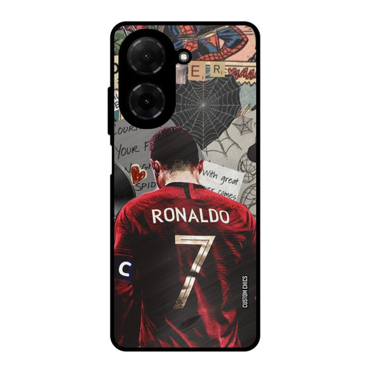 Ronaldo Comic Poco C71 Mobile Back Cover - Sports PrintShield Case