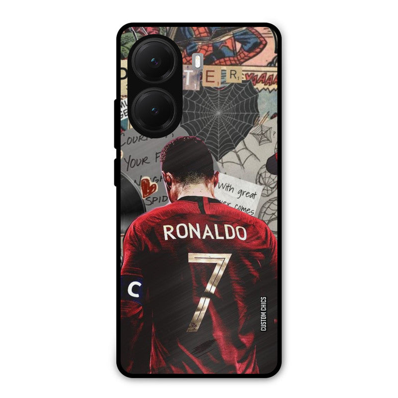 Ronaldo Comic Poco X7 Pro Mobile Back Cover - Sports PrintShield Case