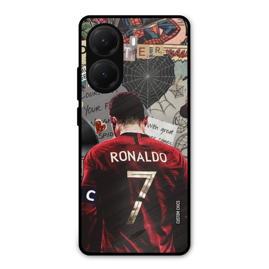 Ronaldo Comic Poco X7 Pro Mobile Back Cover - Sports PrintShield Case