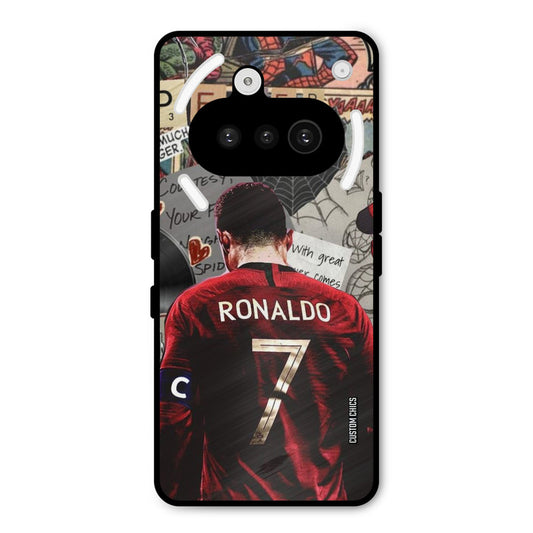 Ronaldo Comic Nothing Phone 3A Mobile Back Cover - Sports PrintShield Case