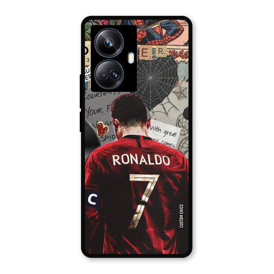 Ronaldo Comic Realme 10 Pro Plus Mobile Back Cover - Sports PrintShield Case