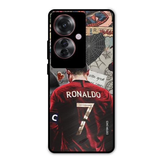 Ronaldo Comic Oppo F25 Pro Mobile Back Cover - Sports PrintShield Case