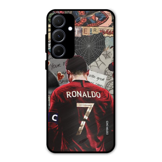 Ronaldo Comic Samsung Galaxy A35 5G Mobile Back Cover - Sports PrintShield Case