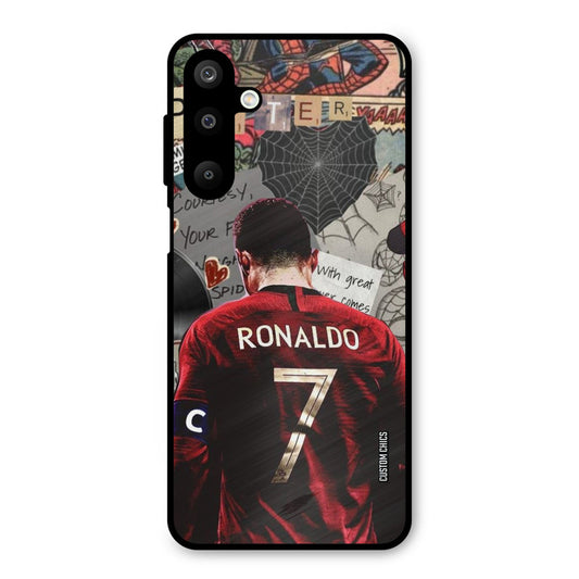 Ronaldo Comic Samsung Galaxy M16 Mobile Back Cover - Sports PrintShield Case