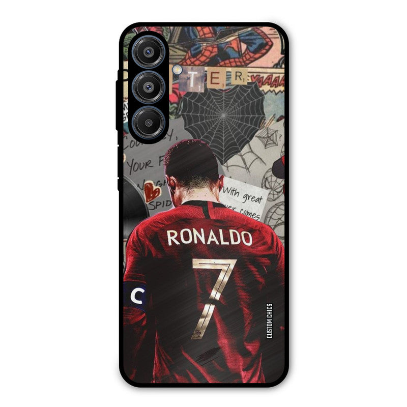 Ronaldo Comic Samsung Galaxy A16 5G Mobile Back Cover - Sports PrintShield Case