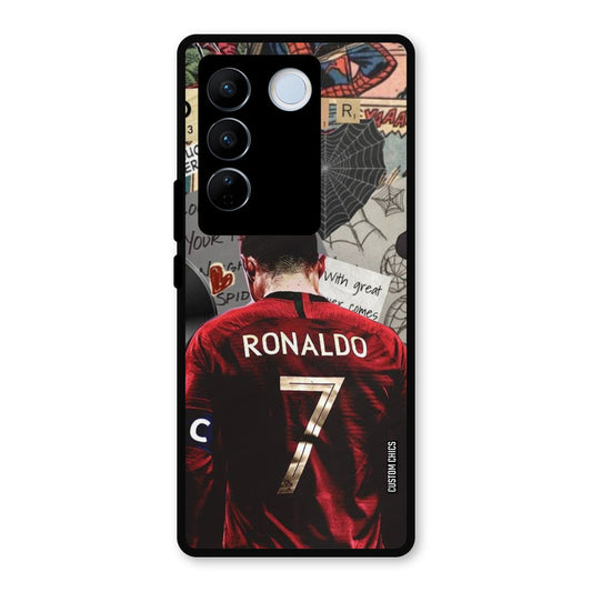 Ronaldo Comic Vivo V27 Pro Mobile Back Cover - Sports PrintShield Case