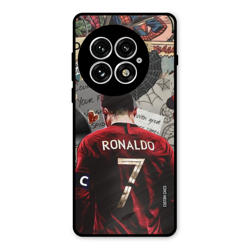 Ronaldo Comic Oneplus 13 Mobile Back Cover - Sports PrintShield Case