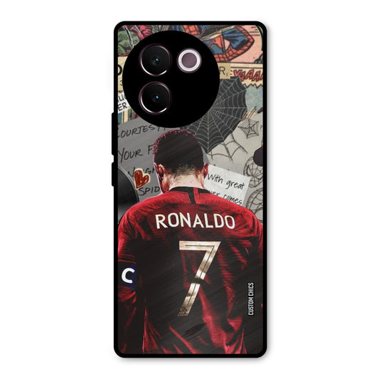 Ronaldo Comic Vivo V30e Mobile Back Cover - Sports PrintShield Case
