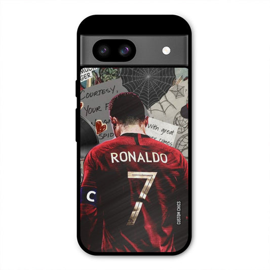 Ronaldo Comic Google Pixel 8a Mobile Back Cover - Sports PrintShield Case