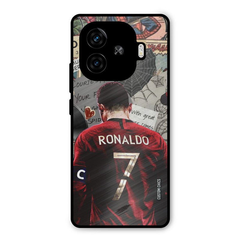 Ronaldo Comic iQoo Neo 10R Mobile Back Cover - Sports PrintShield Case