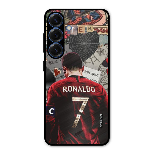 Ronaldo Comic Samsung Galaxy S25 Plus Mobile Back Cover - Sports PrintShield Case