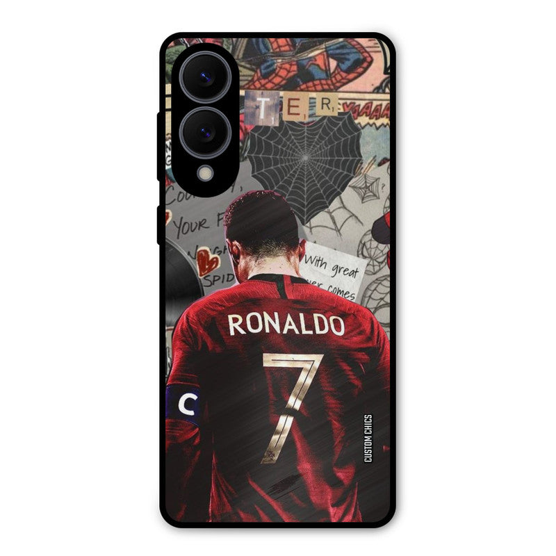 Ronaldo Comic Samsung Galaxy S25 Edge Mobile Back Cover - Sports PrintShield Case
