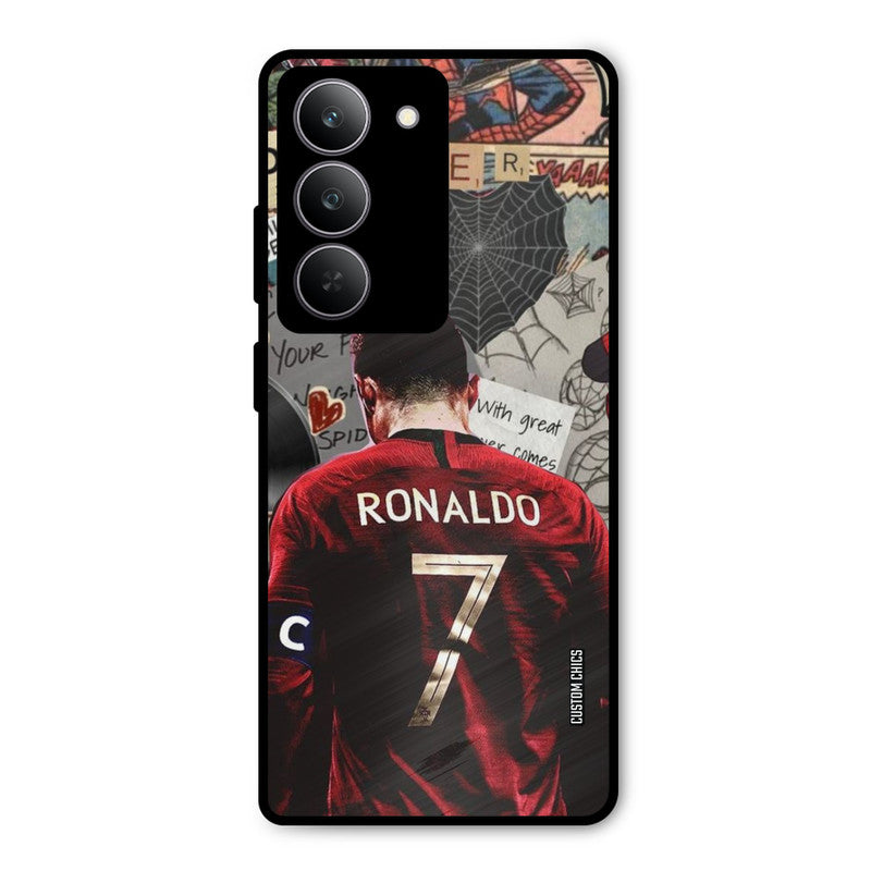 Ronaldo Comic Realme 14x Mobile Back Cover - Sports PrintShield Case
