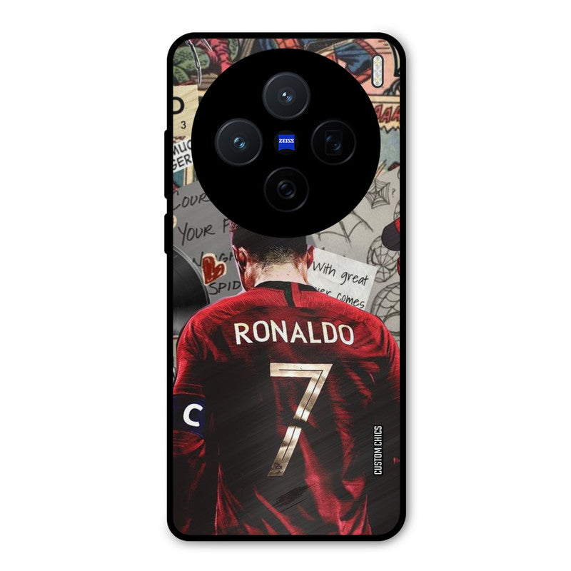 Ronaldo Comic Vivo X200 Mobile Back Cover - Sports PrintShield Case