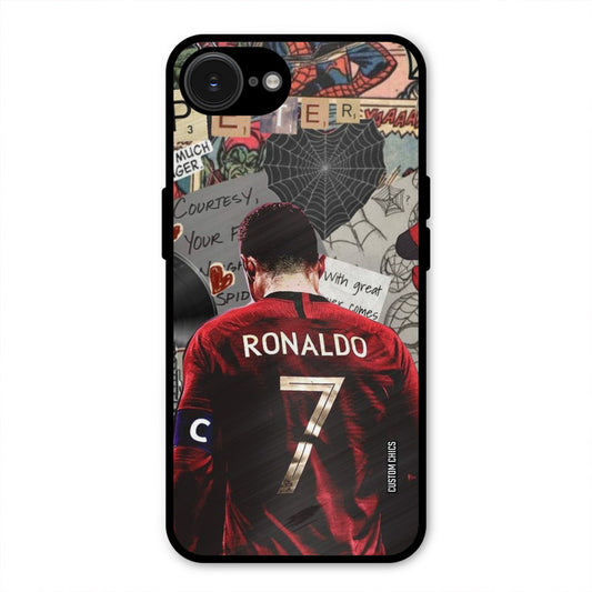 Ronaldo Comic iPhone 16e Mobile Back Cover - Sports PrintShield Case