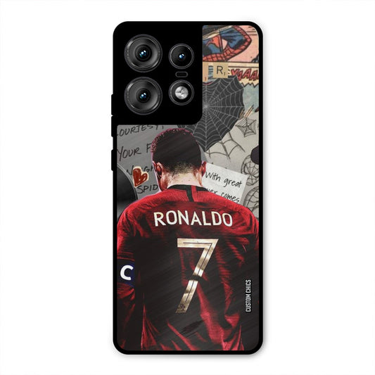 Ronaldo Comic Motorola Edge 50 Pro Mobile Back Cover - Sports PrintShield Case