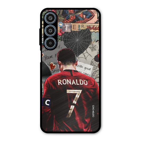 Ronaldo Comic Samsung Galaxy M35 5G Mobile Back Cover - Sports PrintShield Case
